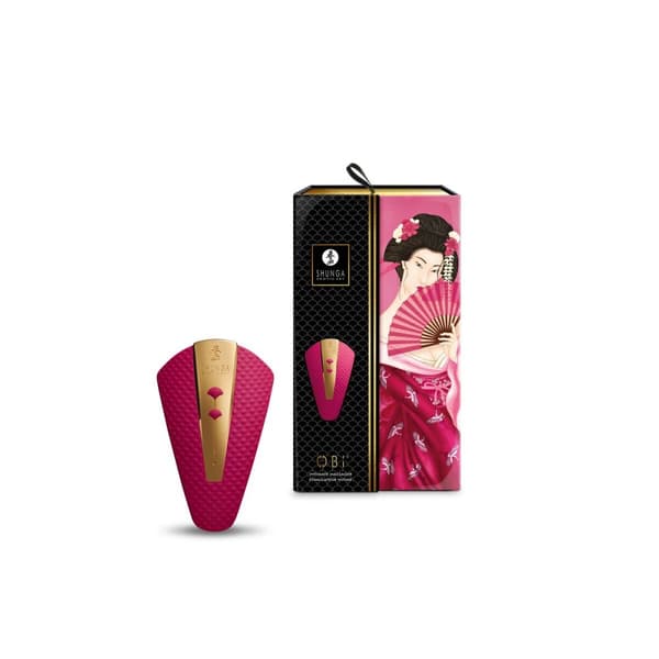 Vibrator Shunga Obi Rød