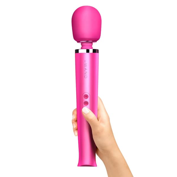 PalmPower-Genopladelig Wand Massør Le Wand Magenta Pink