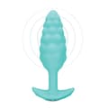 Miniatyrbillede 3 af 11: Vibrerende Buttplug B-Vibe Bump Texture Grøn