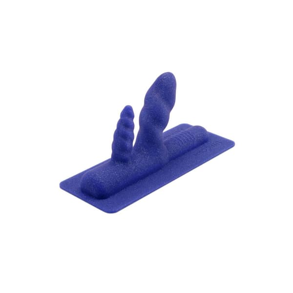 Masturbator The Cowgirl Unicorn Attachment Two-Nicorn Blå Ø 3,6 cm
