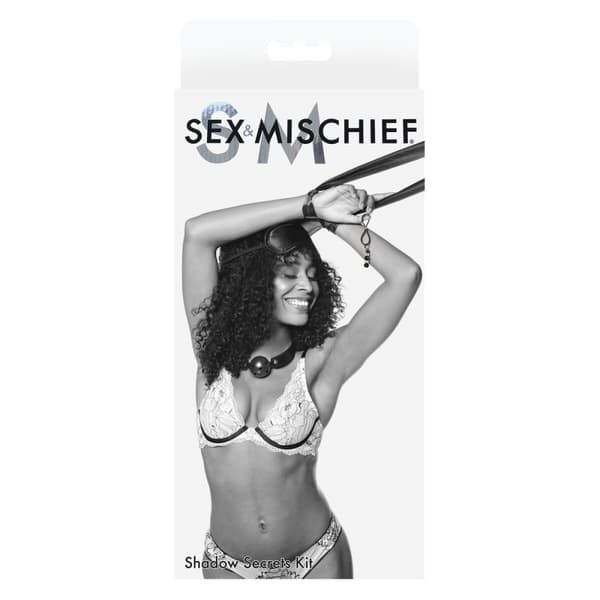 Large Tilfredsstillelse Kit Sportsheets Sex & Mischief Shadow Secrets 3 Dele