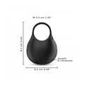 Miniatyrbillede 4 af 6: Penisringe Marc Dorcel Fun Bag Sort