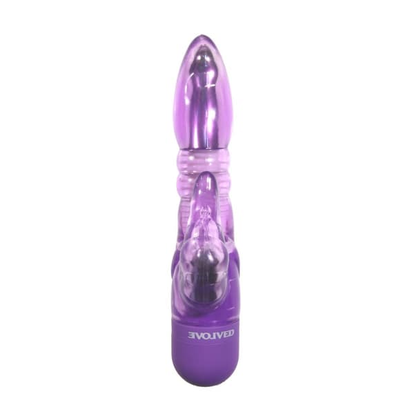 G-pistevibraattori Evolved Flexems Purppura
