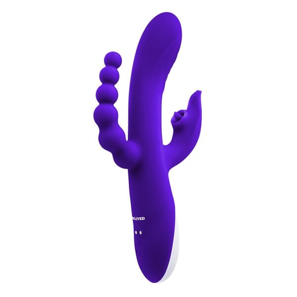 G-pistevibraattori Evolved Stim Vibe Purppura