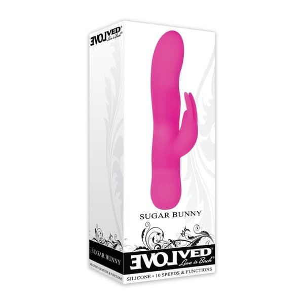 G-pistevibraattori Evolved Bunny Pinkki