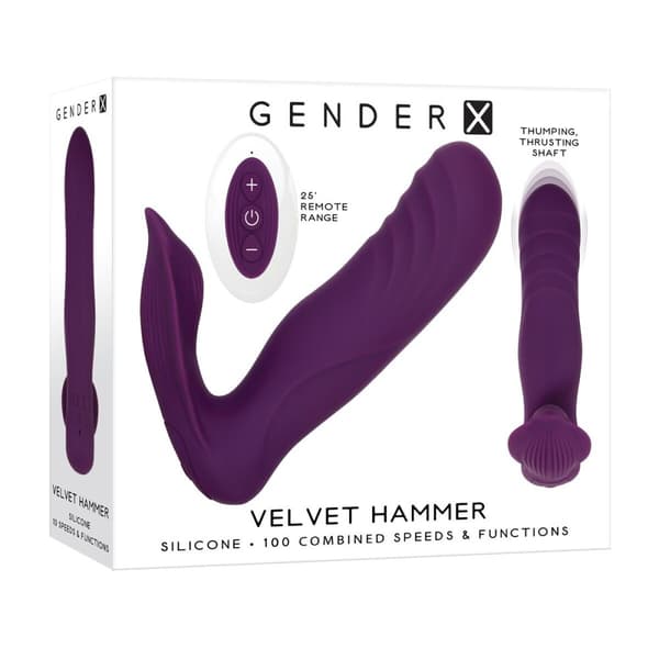 G-pistevibraattori Gender X Gender X Purppura
