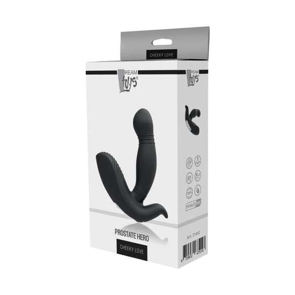 Eturauhasen hieroja Dream Toys Essentials Musta