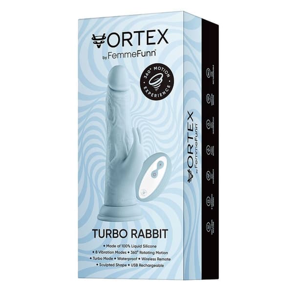 Realistinen dildo FemmeFunn Vortex Silikoni ABS Ø 4,7 cm
