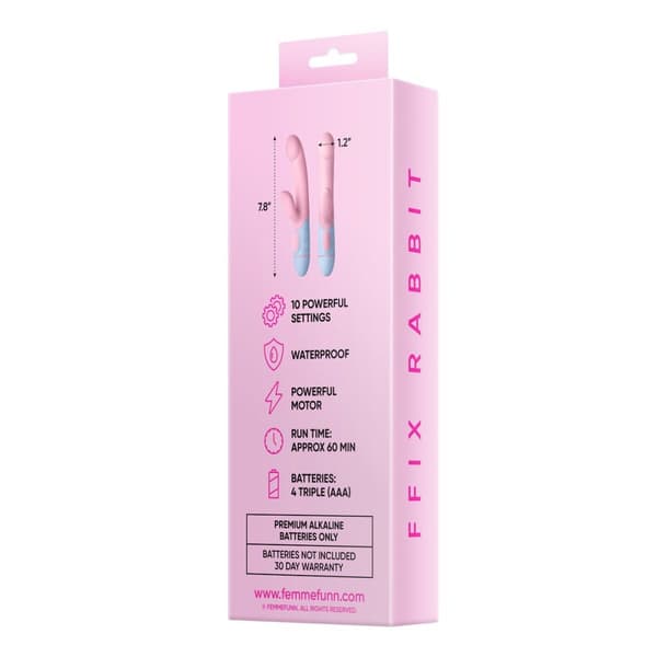 G-pistevibraattori FemmeFunn Ffix Pinkki