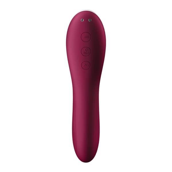 Klitoriksen imustimulaattori Satisfyer Dual Crush Punainen