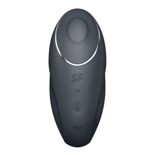 Hierontalaite Satisfyer Tap & Climax Harmaa