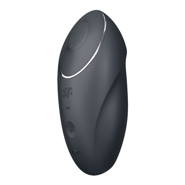 Hierontalaite Satisfyer Tap & Climax Harmaa