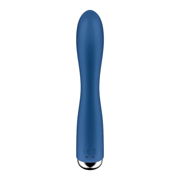 Dual Stimulation Vibe- vibraattori Satisfyer Spinning Rabbit 1 Sininen