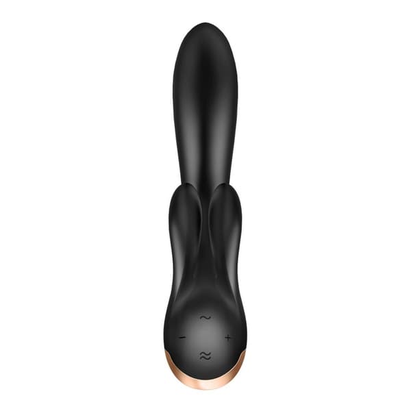 Dual Stimulation Vibe- vibraattori Satisfyer Flex Musta