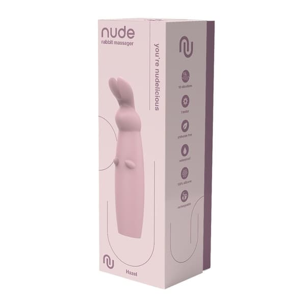 Minivibraattori Dream Toys Nude Hazel Rabbit Pinkki