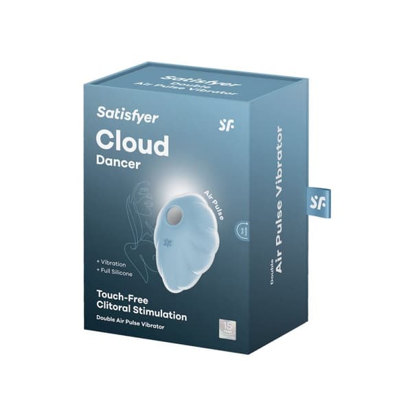 Klitoriksen imustimulaattori Satisfyer Cloud Dancer Sininen