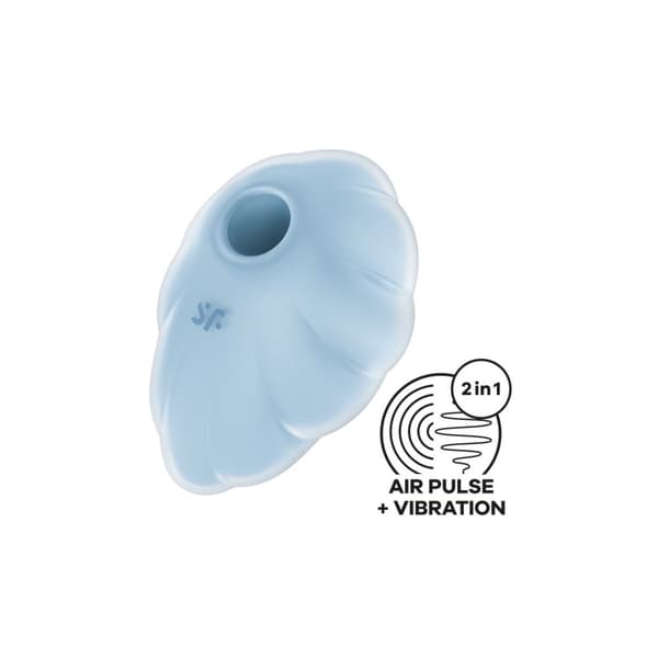 Klitoriksen imustimulaattori Satisfyer Cloud Dancer Sininen