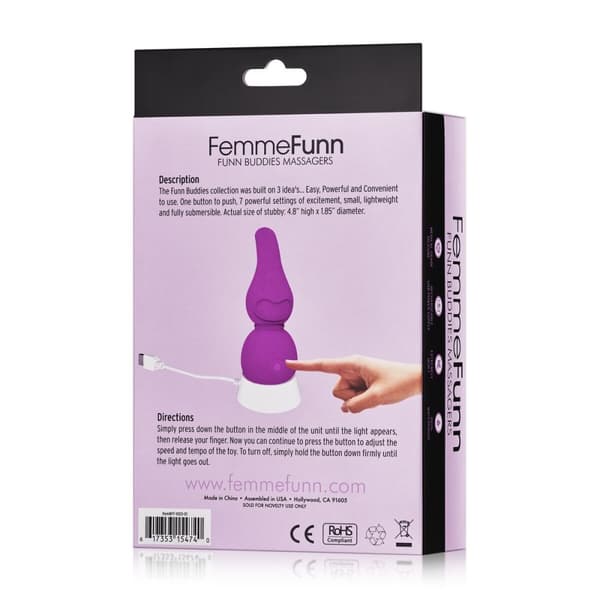 Minivibraattori FemmeFunn Stubby Purppura