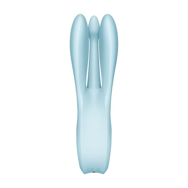Hierontalaite Satisfyer Threesome 1 Light Sininen