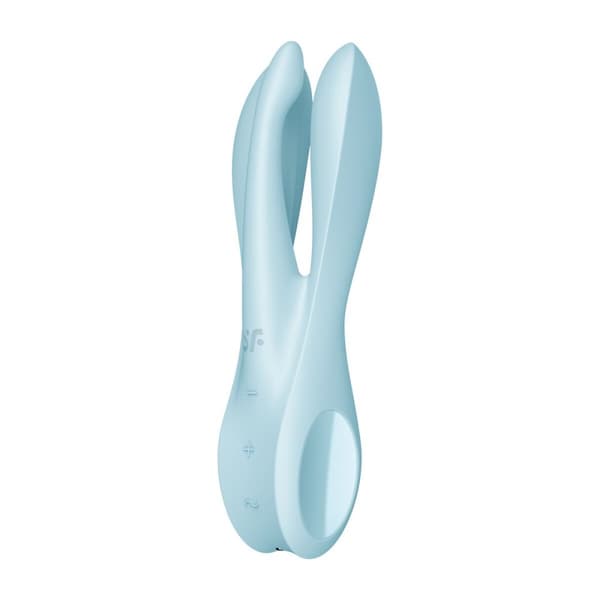 Hierontalaite Satisfyer Threesome 1 Light Sininen