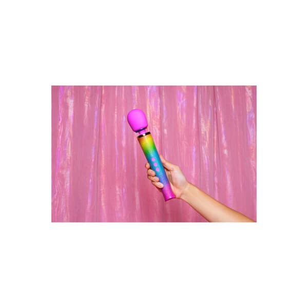 Hieromasauva Le Wand Rainbow Monivärinen