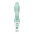 Pikkukuva 5 / 7: Dual Stimulation Vibe- vibraattori Satisfyer Air Pump Bunny 5 Vihreä