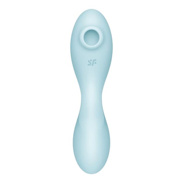 Klitoriksen imustimulaattori Satisfyer Cruvy Trinity 5+ Sininen