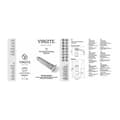 Miniatyrbild 5 av 9: Realistisk vibrator Virgite
