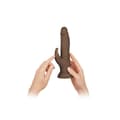 Miniatyrbillede 11 af 11: Realistisk Dildo FemmeFunn Brun