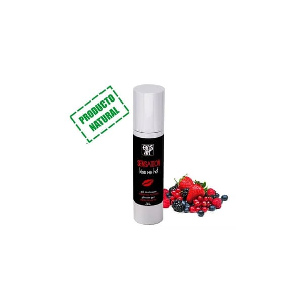 Erotiskt spel Eros-Art Röd 50 ml Röda Bär