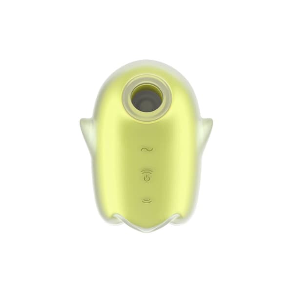 Klitoriksen imustimulaattori Satisfyer Glowing Ghost Keltainen