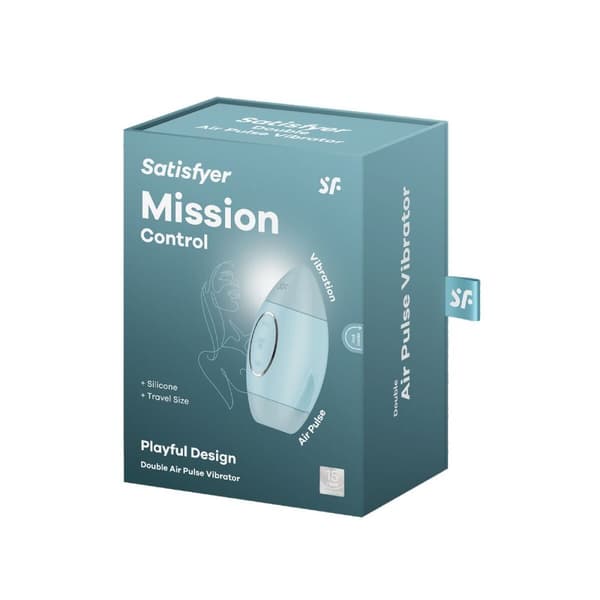 Klitoriksen imustimulaattori Satisfyer Mission Control Sininen