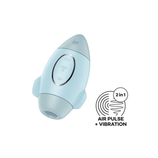 Klitoriksen imustimulaattori Satisfyer Mission Control Sininen