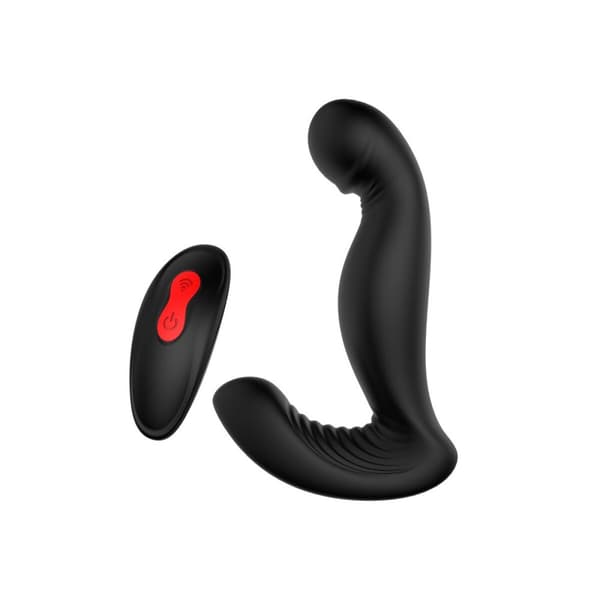 Anaalivibraattori Dream Toys Essentials P-Pleaser Musta