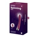 Pikkukuva 7 / 7: Vibraattori Satisfyer Spinning Vibe Punainen