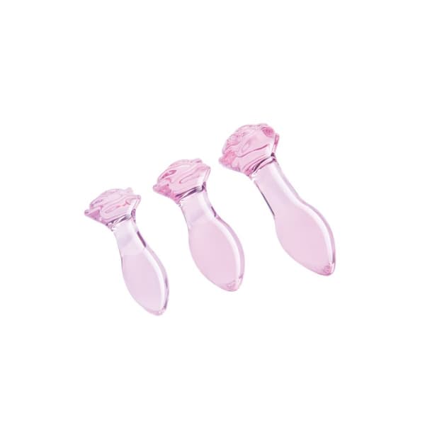 Anustappi Dream Toys Glaze Pinkki 3 Kappaletta
