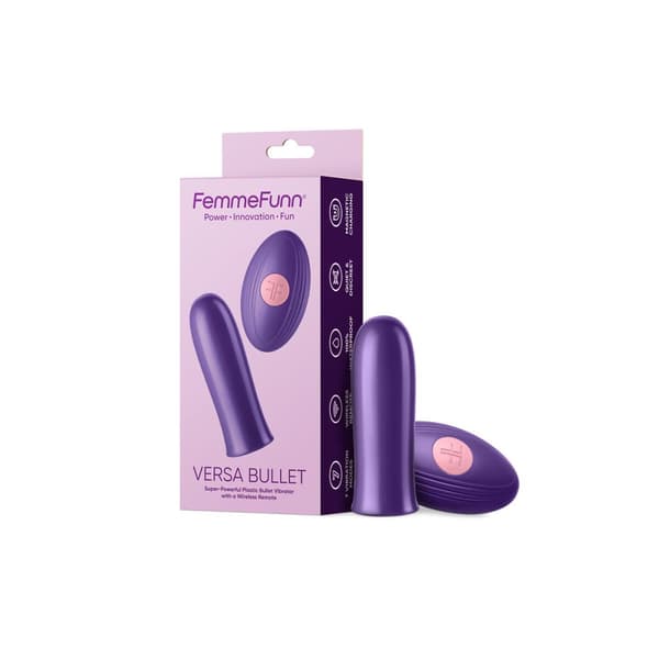 Luotivibraattori FemmeFunn Versa Bullet Purppura