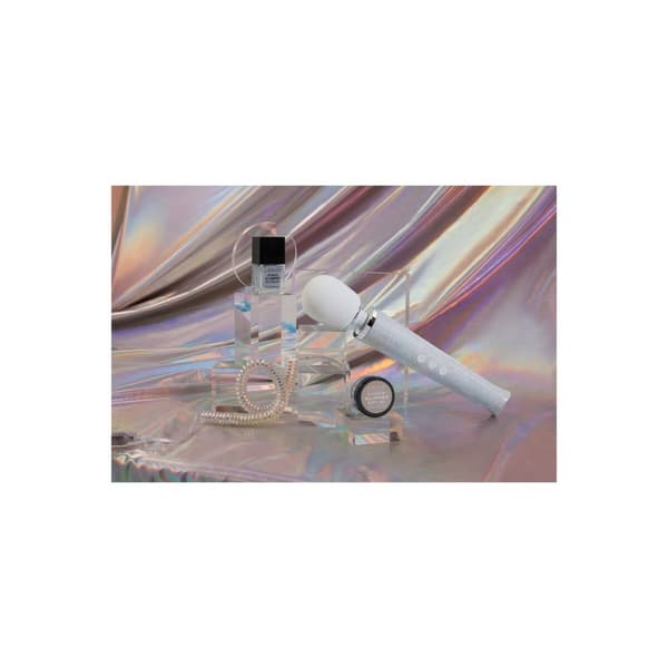 Vibraattori Le Wand All That Glimmers Set Valkoinen
