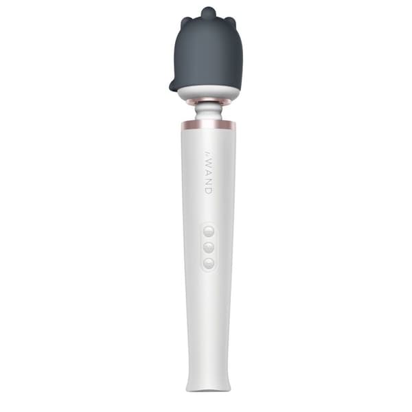 Aallotettu painotettu silikonilisäosa Shiatsu Deep Tissue Le Wand Petite