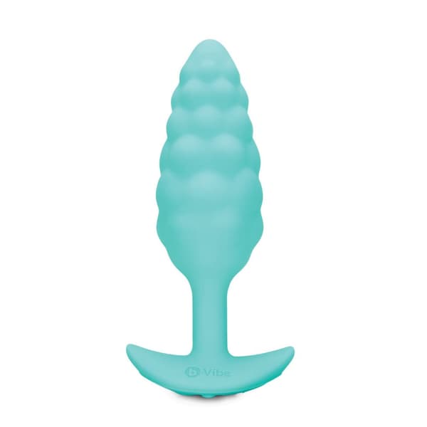 Värisevä anustappi B-Vibe Bump Texture Vihreä