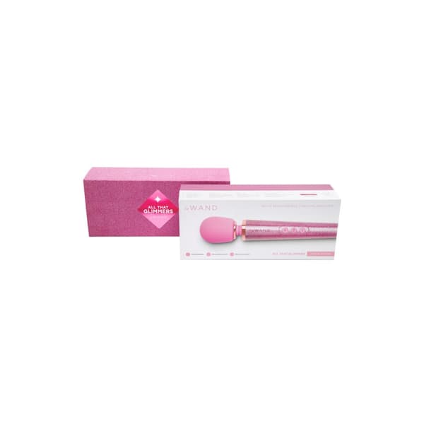 Vibraattori Le Wand All That Glimmers Set Pinkki