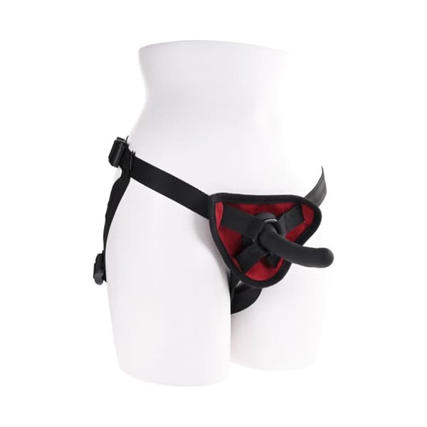 New Comers Strap Sportsheets Saffron Monte Punainen