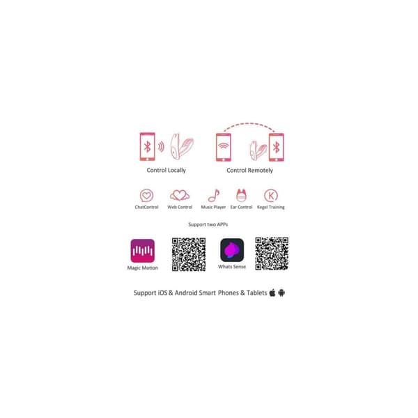 Par Massager Magic Motion Eidolon Pink