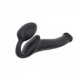 Pikkukuva 3 / 4: Dildo Strap-on-me Semi-Realistic Musta M