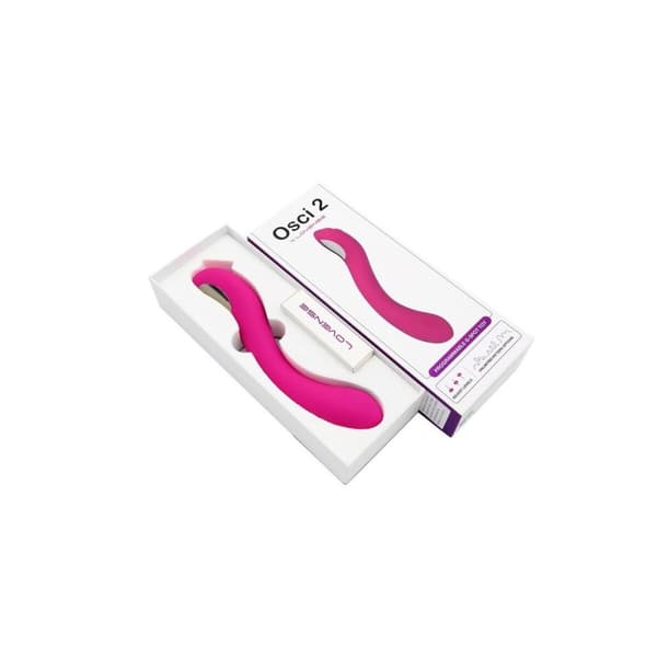 Parihierontalaite Lovense Osci Pinkki