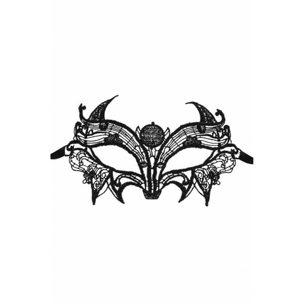 Shhh Bind for Øjnene Maskarade Sort