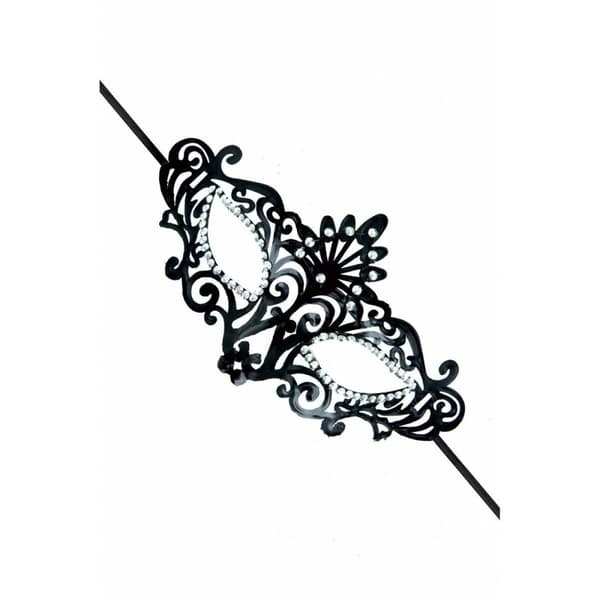 Shhh Bind for Øjnene Maskarade Sort