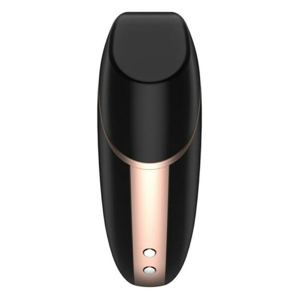 Klitoriksen imustimulaattori Love Triangle Air Pulse Satisfyer Love triangle Musta