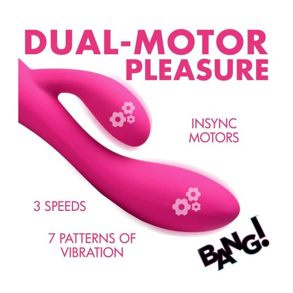 Dubbelvibrator Dual Stimulation Vibe XR Rosa Silikon