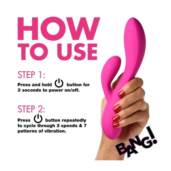 Dubbelvibrator Dual Stimulation Vibe XR Rosa Silikon